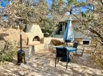 Patio with Chiminea, Table and Chairs